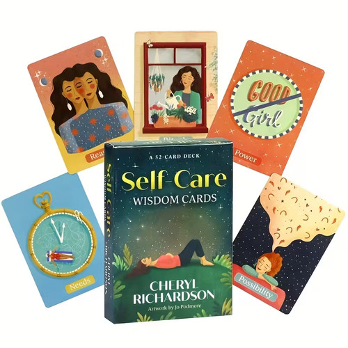 Self care wisdom cards - wisdom, cards: