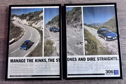 Framed original 1995 - 1995, peugeot