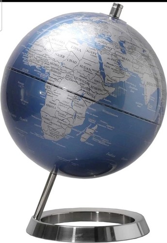 Blue and silver - blue, world