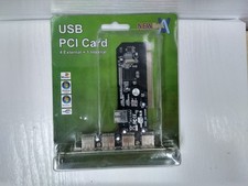 Newlink USB PCI Card WITH 4 External & 1 Internal Ports- 5 Ports.