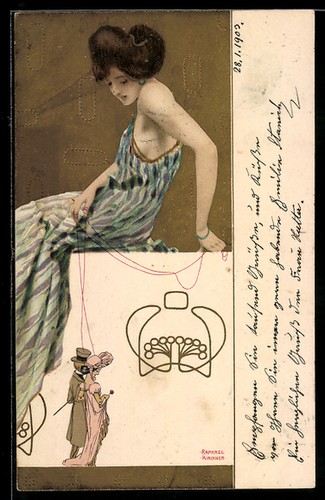 Artist postcard raphael - postcard,