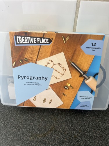 Pyrography tool kit includes - tool,