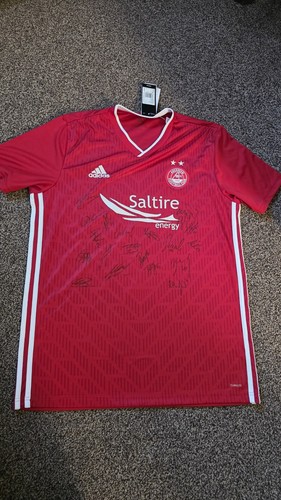 Aberdeen signed shirt - aberdeen,