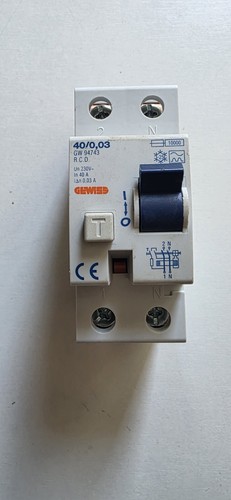 Gewiss r c - 40/0,03, r.c.d