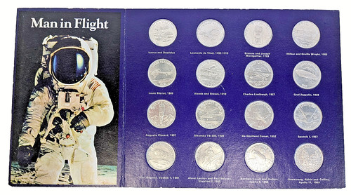 Man flight shell coin - coin, token