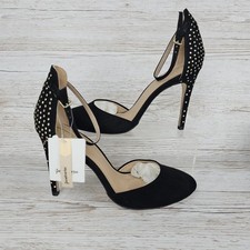 NEW Stradivarius Black Suede