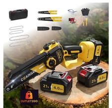 Brushless Mini Chainsaw, 6 Inch & 8 Inch Mini Chainsaw Cordless, 8000mAh
