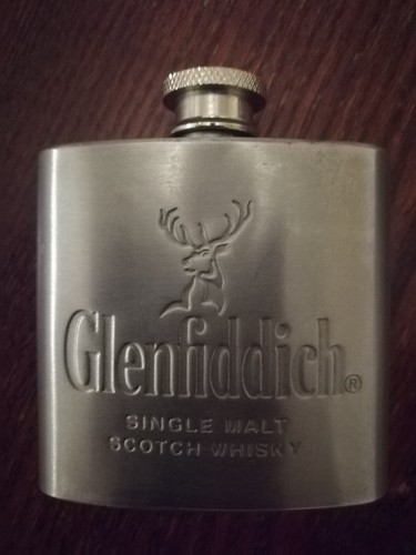 Glenfiddich whiskey hip - 2.5, oz