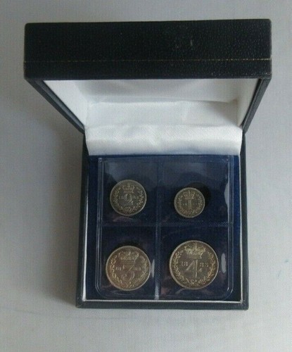1883 maundy money queen - money,