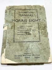 VINTAGE MORRIS EIGHT 8 DRIVERS