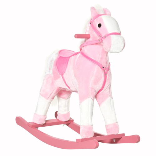 Childrens plush rocking - plush, horse