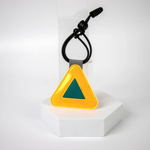 Reflective triangle sign - triangle,