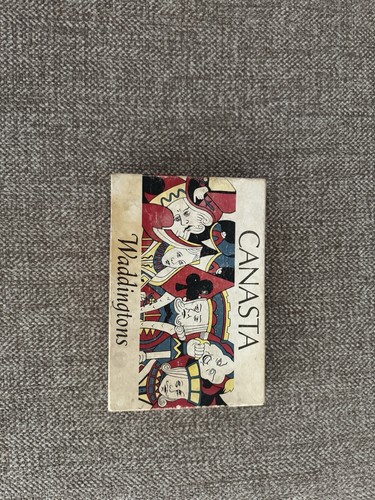 Waddingtons canasta card game - waddingtons,