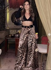 ZARA Leopard Printed Satin