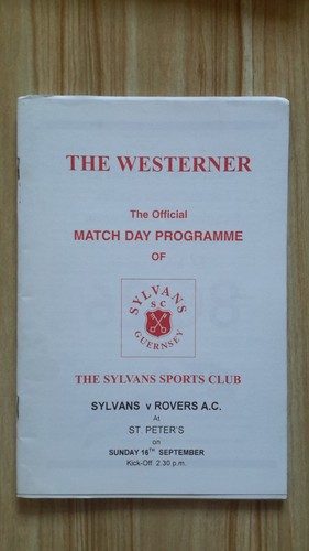 Sylvans rovers guernsey - v,