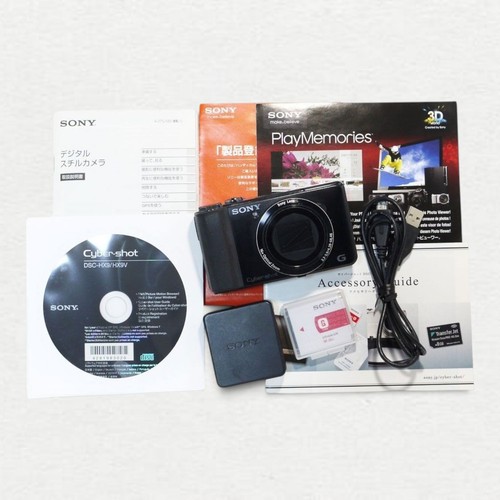 Sony cyber shot dsc - sony, black