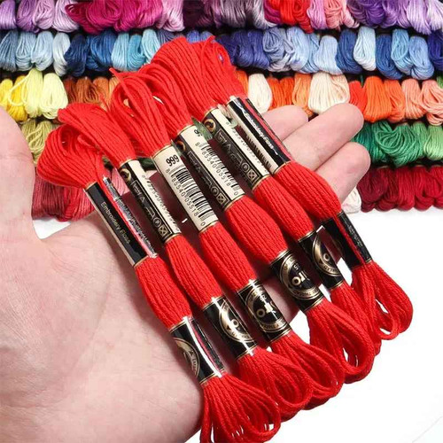 Cotton embroidery thread - embroidery,