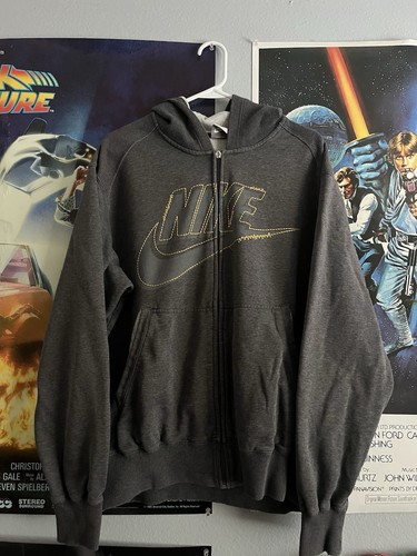Vintage 90s nike zip hoodie - 90s,