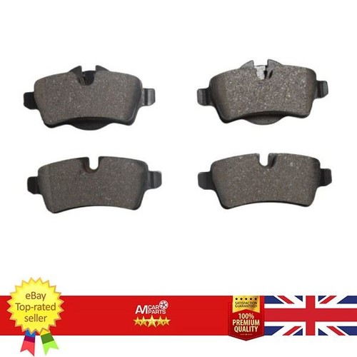 Rear brake pad set - pad,