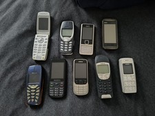 Old Mobile Phones Pack Of 9