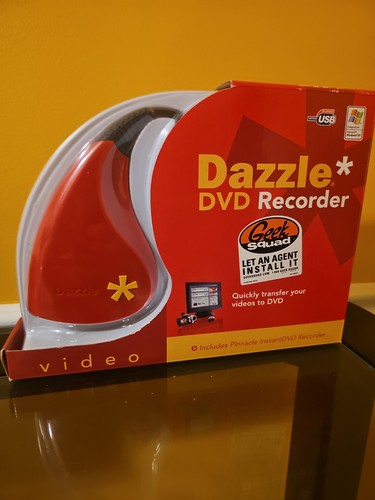 New pinnacle dazzle dvd - new,