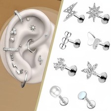 14 Pairs Earring Piercing