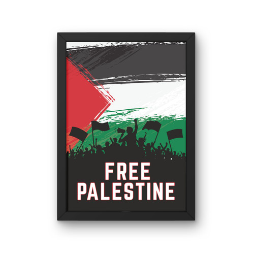 Free palestine wall art stop - free,