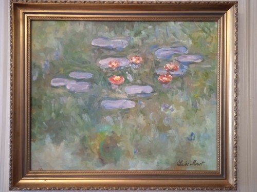 Claude monet hand painted - claude,