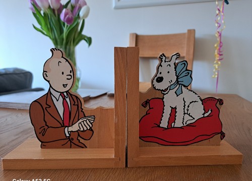 Bookends vintage tintin - tintin, and