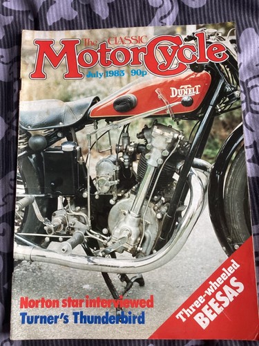 The classic motorcycle july - the,