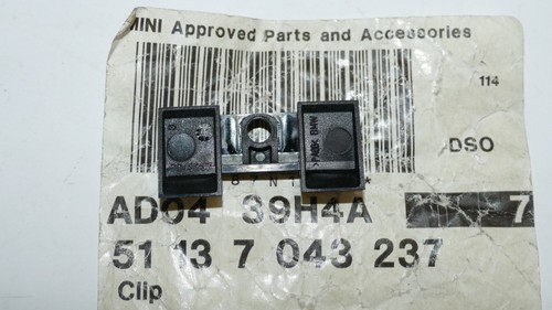 Mini clip for roof rail - for, trim