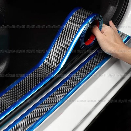 3cm carbon fiber blue edge - blue,