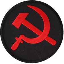 HAMMER AND SICKLE PATCH USSR