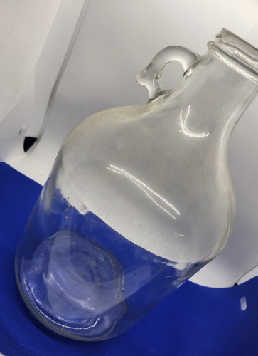 Vintage clear glass carboy - vintage,
