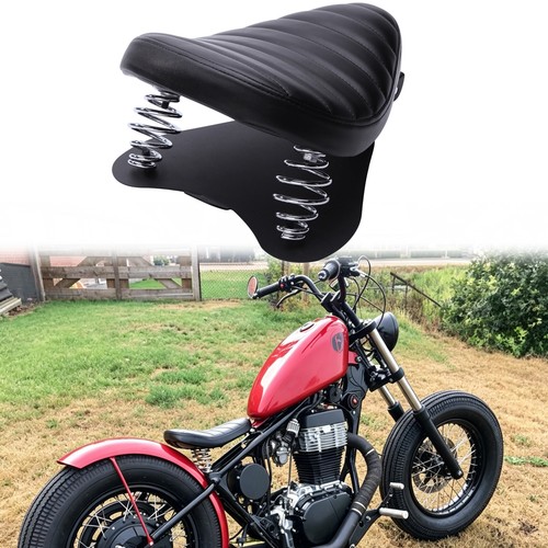Motorcycle solo seat - seat, spring