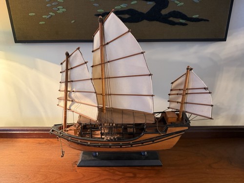 Chinese junk vessel wooden - chinese,
