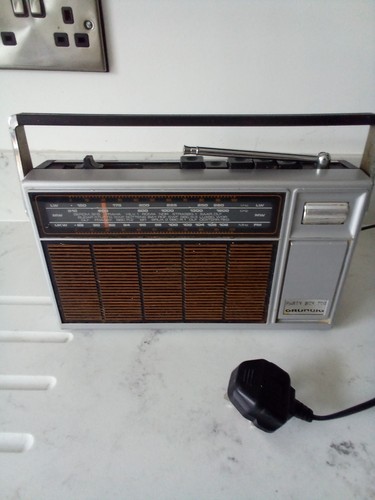Vintage grundig wood party boy - grundig,