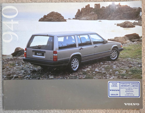 Volvo 940 turbo brochure - 940, 2.3