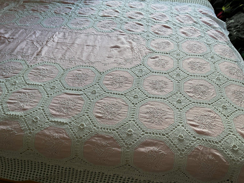 Madeira richelieu linen pink - madeira,