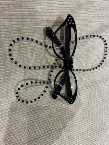 Retro 50s rhinestone cat - retro,