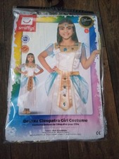 Smiffys Deluxe Cleopatra Girl Costume - 10-12 years - Inc. Dress & Headpiece