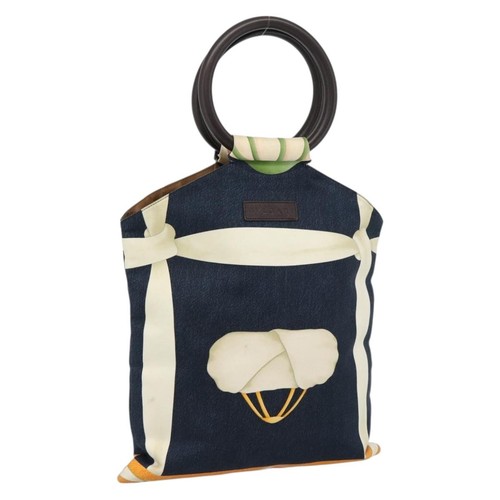 Bvlgari hand bag - hand, navy