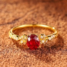 Certified 1ct Oval Lab Grown