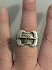 Large Heavy Sterling Silver