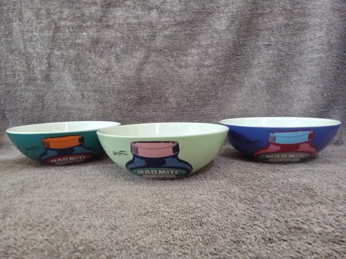 Marmite ceramic bowls - x,