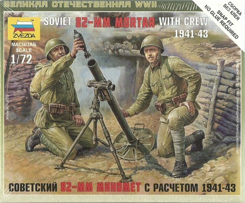 Zvezda wwii soviet 82mm - zvezda,