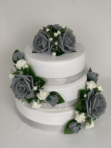 Rose flowers cake - , topper