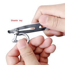 Shackle Key with Bottle Opener