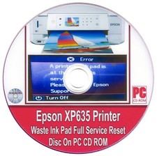 Epson XP635 Printer Waste Ink