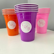 Personalised wedding cups with - wedding,
